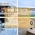 Boat'n Flandres - Houseboat Rooftop Proche Lille Deulemont