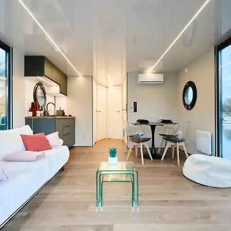 Botel Boat'n Flandres - Houseboat Rooftop Proche Lille *