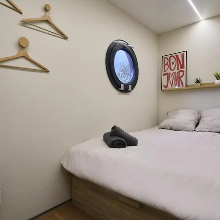 Boat'n Flandres - Houseboat Rooftop Proche Lille Botel