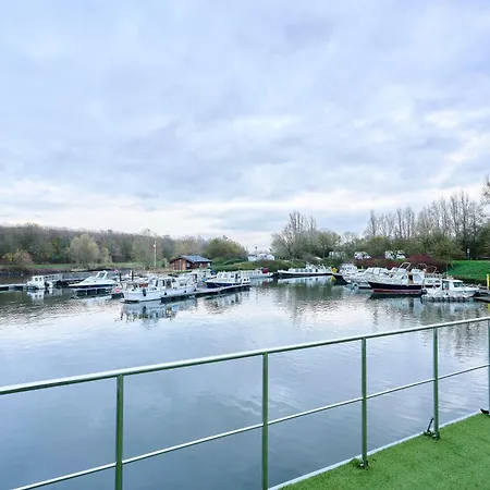 Botel Boat'n Flandres - Houseboat Rooftop Proche Lille Deulemont