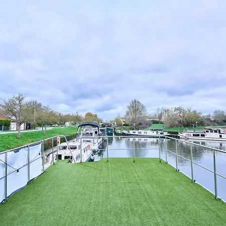 Boat'n Flandres - Houseboat Rooftop Proche Lille Botel Deulemont