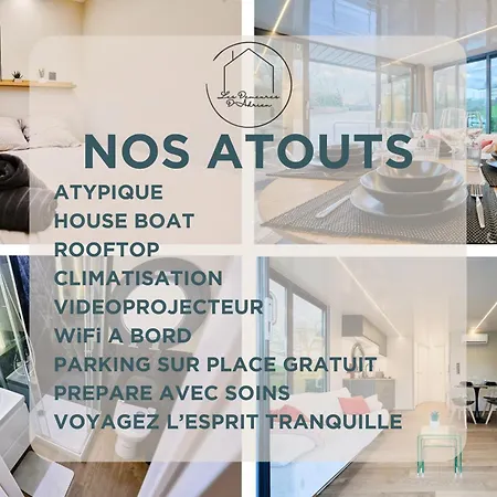 Boat'n Flandres - Houseboat Rooftop Proche Lille Botel